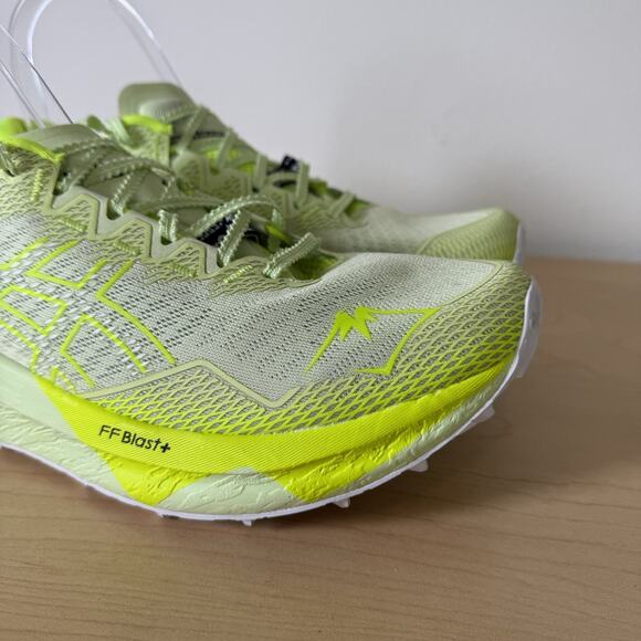 ASICS Fujispeed 3 Sneakers Neon Yellow Women's 10 Running Athletic FF Blast - Picture 4 of 13